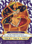 Pocahontas's Sorcerers of the Magic Kingdom spell card.