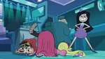 "End of the line for the Princess and the Puke Boy."