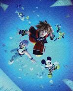 Kingdom Hearts Dream Drop Distance opening artwork