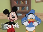 Mickey with Donald