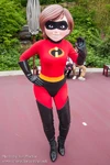 Elastigirl at Disneyland.