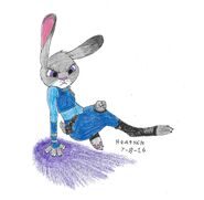 Just did this one of Judy. She looks so AWESOME!!!!! <3