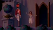 Tin Soldier and Ballerina Staring at Each Other