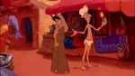Jasmine in Agrabah's marketplace