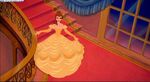 Belle in her Shimmering Ballgown