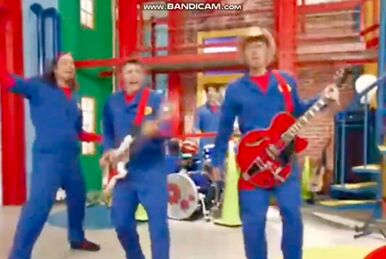 IMAGINATION MOVERS THEME LYRICS by IMAGINATION MOVERS: Everybody shout  what's the