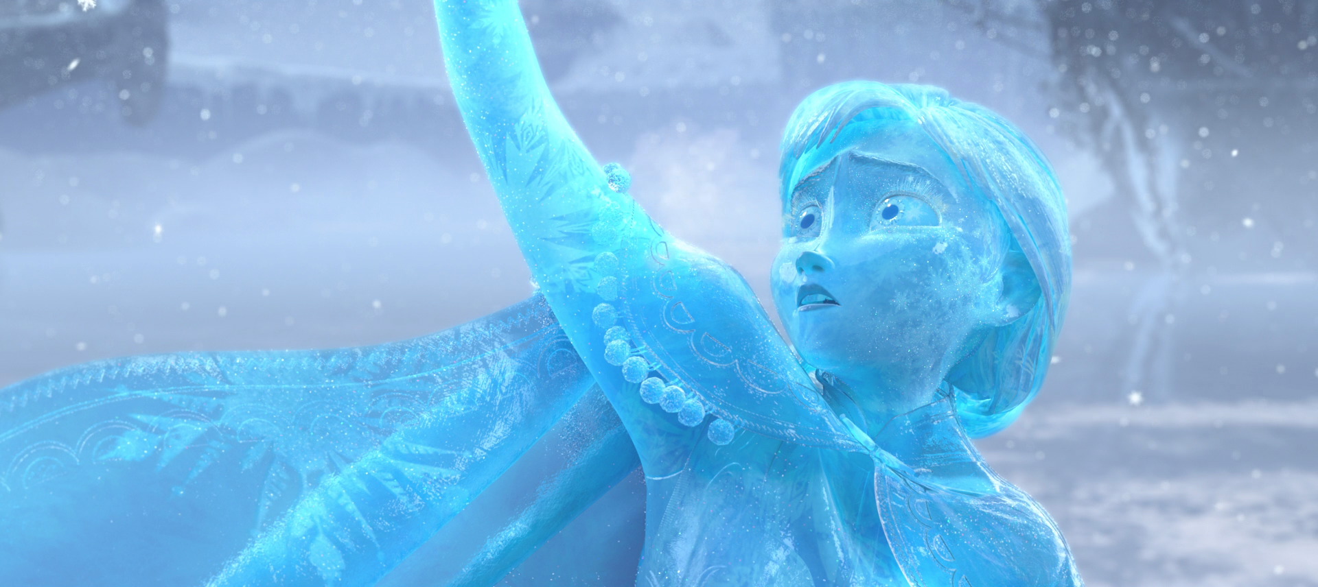 frozen anna frozen solid