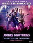 Jonas Brothers The 3D Concert Experience IMAX Poster