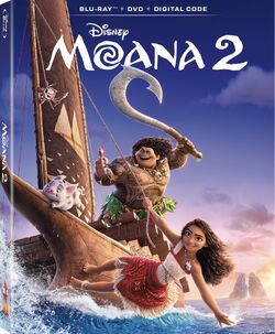 Moana 2 Blu-ray