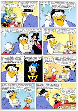 Rumpus reveals the family secret in William Van Horn's Travails (first published in ).