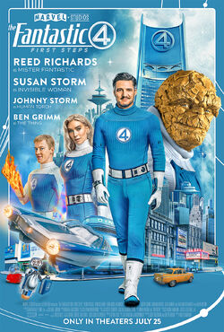 The Fantastic Four First Steps - Official Poster
