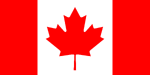 The flag of Canada