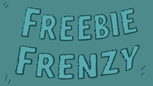 Freebie Frenzy titlecard