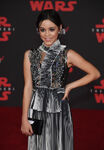 Jenna Ortega at premiere of Star Wars: The Last Jedi premiere in December 2017.