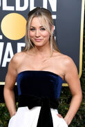 Kaley Cuoco at the 76th annual Golden Globes in January 2019.