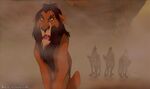 "Kill him." Scar orders Shenzi, Banzai, and Ed to kill Simba