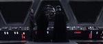 Darth Vader and Emperor Palpatine watching the Death Star being built.