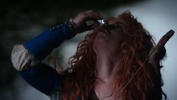 Once Upon a Time - 5x06 - The Bear and the Bow - Merida drinks Vile