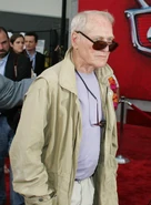 Paul Newman at the premiere of Cars in May 2006.