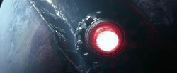 Starkiller Base preparing to fire.