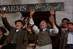 Tom, Molly, and Paddy Scanlon happy with Darby's return with their new church bell