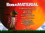 Bonus Material menu