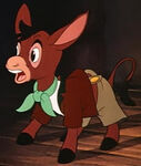 Donkey Lampwick braying