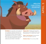 Página de Pumba en Disneystrology