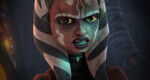 Ahsoka poisoned by the dark side of the Force