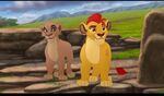 Kion telling all the pridelanders that Vitani should be the new leader of the lion guard 