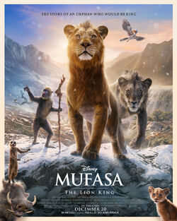 Mufasa The Lion King - Official Poster