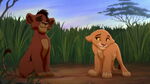 Kovu introduces himself to Kiara