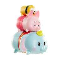 Pluto, Piglet, y Dumbo