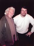 Ranft with late legendary Disney storyman Joe Grant.