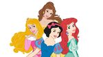 Disney Princesses in published renders