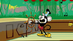 Mickey Monkey Steamboat Willie