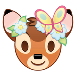 April Shower Bambi's emoji for Disney Emoji Blitz.