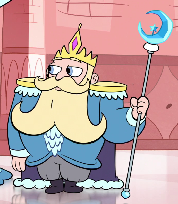 He is the former king of Mewni, Queen Moon's husband and the father of...