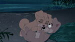 Nuzzling on Scamp