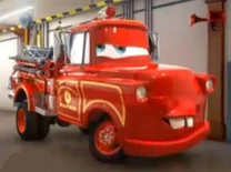 Mate como coche de bomberos.