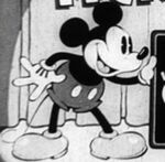 Mickey's design from the 1930's.