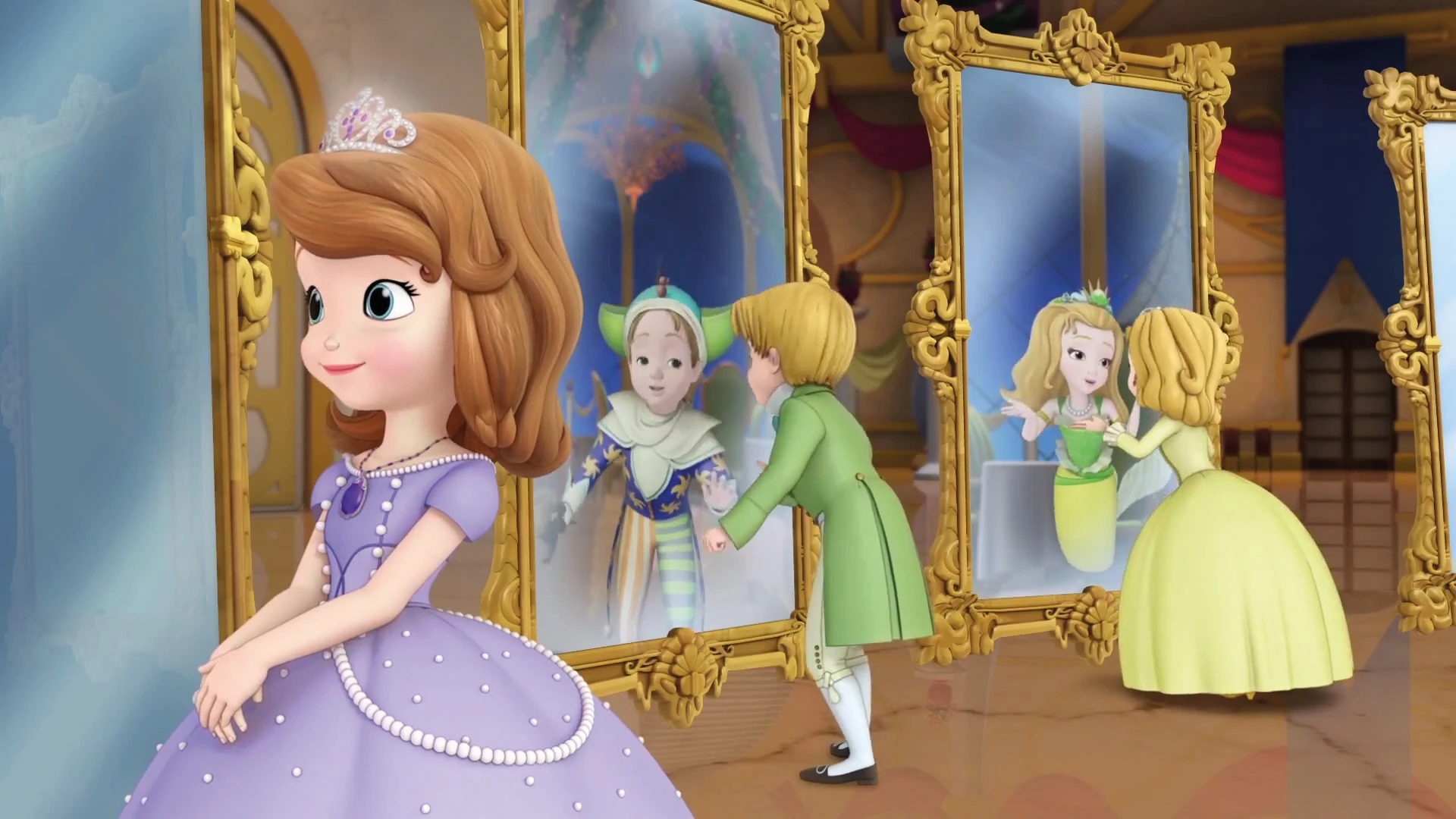 София прекрасная принцесса на картине