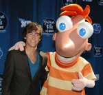 Vincent Martella at the premiere of Phineas and Ferb: Across the 2nd Dimension in 2011.