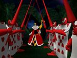 The Queen of Hearts in Disney's Villains' Revenge