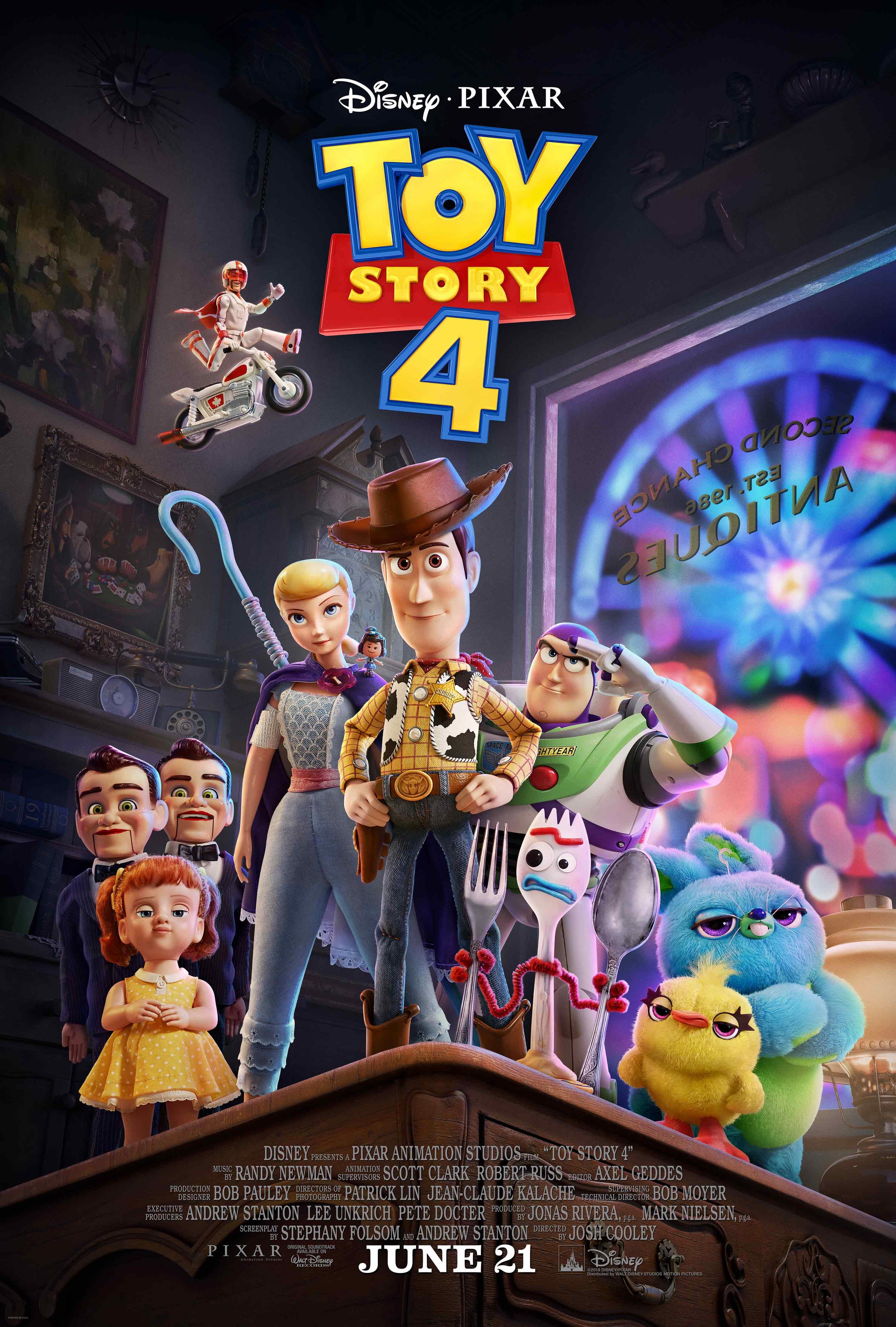 Toy Story 4 Main Characters Coloring Page  ColoringAll