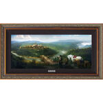 ''Gaston and LeFou's Arrival'' Limited Edition Giclée - Beauty and the Beast - Live Action Film