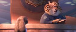 Clawhauser relocating