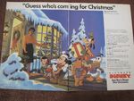 Disney Channel Christmas 1984 Magazine Ad