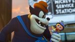Big Bad Pete with Gremlin Prescott in Epic Mickey 2: The Power of Two