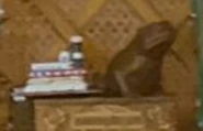 Easter egg reference of the Zip-A-Dee Lady riverboat and Br'er Frog in Tiana's Bayou Adventure at the Magic Kingdom.
